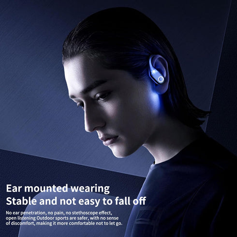 FOSA Translator Earbuds, Mini Bluetooth Translator Headphones, 144 Languages with Charging Case (White)