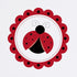 CafePress 9.25"x7.75" Ladybug Circle Non-Slip Gaming Mousepad