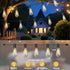 Adirxon 50 27 Bulbs FT Outdoor String Lights with Shatterproof Waterproof LED Edison Connectable Hanging Patio Lights