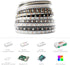 SK6812 WS2812B) 3.3ft 1m 144(2X72) 4 1 IP65 DC5V BTF-LIGHTING RGBW RGB+Warm White (Similar Individually Addressable