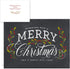 Celebrate the Season Christmas Card Assortment Pack - 25 Greeting Cards Set with 5 Holiday Designs and White Envelopes