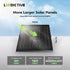 7000K, 3500LM 3 IP65 16.4 Leddictive LED Solar Lights Outdoor Solar Powered Flood Lights with Modes, Dusk to Dawn