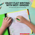 WOT I Telescoping 3 Ring Binder, 12 Packs, Flexible View Binder with Expandable Spine, Holds 160 Sheets, 4 Bright Colors