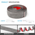 Art3d Self Adhesive Vinyl Floor Transition Strip, Laminate Floor Flat Divider Strip for Joining Floor Gaps