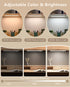 KTTGO Closet 3 Counter Dimmable Under Cabinet Lighting, LED Rechargeable Motion Sensor Lights, Color Temps Under