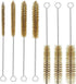 7pcs Brass Wire Tube Brushes, 11 Inch Long Wire Brushes for Cleaning Tubes, Bottles, Keyboards