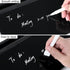 Varhomax Glass Desk Whiteboard - Black with Calculator, Desktop Dry Erase Board with Storage for Home and Office