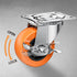 2 Inch Casters, ASHGOOB Caster Wheels with Side Brake, Locking Casters Set of 8 for Workbench and Carts