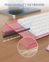 Laborio Computer Keyboard Wrist Rest Stand for Desktop, Keyboard Holder for Easy Typing with Wrist Pad for Office Desk