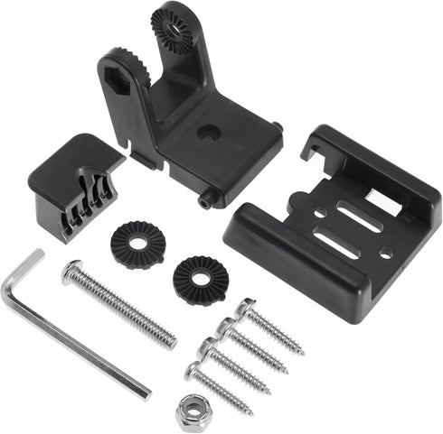 Transducer Mount Bracket for MHX XNT, Mounting Plate for XHS Model Transducers, Transom Mounting Hardware Kit