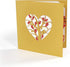 CUTPOPUP Anniversary Card Pop Up, 3D Valentines Day Greeting Card (Squirrel Couple Heart Tree)