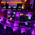 43FT 100LED 13 LORRYTE Connectable Purple Halloween Lights Outdoor Indoor - Globe String Lights Plug in with Timer