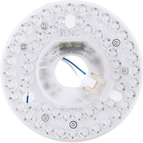 Gonetre Ceiling Fan LED Light Kit High Performance Dimmable Retrofit Panel with Magnetic
