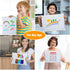 Fuutreo 10 Pcs Small White Board Dry Erase, 8.5" x 11" Magnetic Dry Erase Board for Fridge, 10 Markers, 20 Magnets