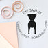 Customizable Modern Jack Russell Terrier Address Stamp - Pre-Inked Round Mail Stamper for Thank You Cards, Home Address