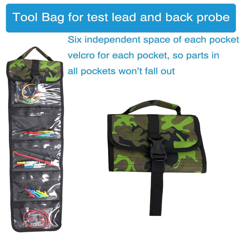 40-in-1 Back Probe Test Lead and Test Probe Kit for Electronic Specialties Automotive, Wire Piercing Probe with Screw
