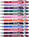 Funny Pens, 12 Pcs Sarcastic Ballpoint Pens, Fine Point Smooth Writing Pens with Screens Touch Stylus Tips, Black Ink