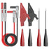 Goupchn Multimeter Test Leads Kit, 8PCS Test Cable Set with Alligator Clips, Test Probes for Electronics Repair
