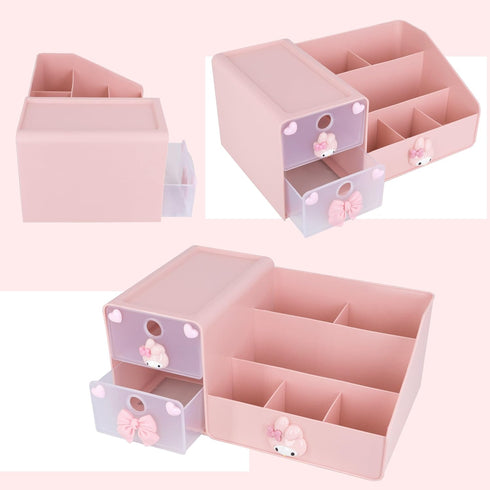 Roffatide Cartoon Desktop Desk Office Supplies Container - Anime Pen Holder for Desk, Cute Pencil Cup Pot, Makeup Brush