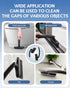 360 (1, TQRR Degree Rotating Crevice Cleaning Brush- Household Hard Bristle Cleaning Brush, Multifunctional Bathroom