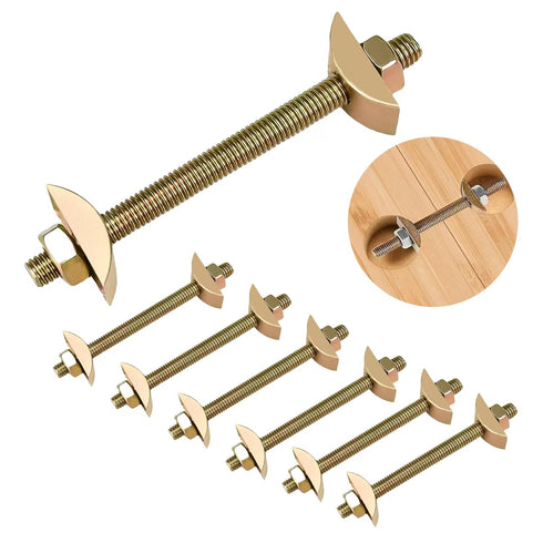 Furniture Fastening Connectors, Countertop Connector, Table Top Fasteners for Butcher Block Table Bed Kit