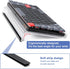 BOOMIBOO Strip,11.8 5.1 Inch 78 Clear Acrylic Tilted Computer Keyboard Holder for Ergonomic Typing, Keyboard Stand