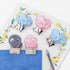 Skull Shape Medium Paper Clips, Easy Grip Binder Clips, Assorted Color, 10 Pcs/Set School Office Supplies