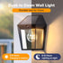 3 1Pack LUTEC Solar Wall Lights Outdoor, Solar Wall Lanterns with Modes, Dusk to Dawn Motion Sensor Led Sconce Lights