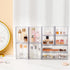 Vtopmart 12''W Clear Stackable Storage Drawers, 3 Pack Acrylic Plastic Organizers for Makeup Palettes, Bathroom, Desk
