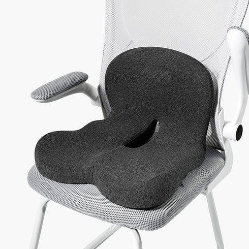 dunlips Tailbone Memory Foam Seat Cushion for Truck Drivers, Office Chairs, Car Seats Ergonomic Chair Cushion, Sciatica