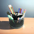 Rotating Pen/Pencil Holder for Desk, Supplies Organizer Pen Caddy, 6 Compartments Spinning Multi-Functional Large