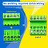 10 Pairs 5 Pin 5.08mm Pitch PCB Mount Screw, 10Pcs Phoenix Type Connector PCB Mount Terminal Block with 10Pcs Plug