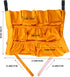 MOLIGOU 12 20-44 Pockets Trash Can Caddy Bag, Garbage Bin Caddy Organizer for Cleaning Tools and Supplies, Fits Gallon