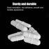 Magnetic Stir Bars, 10 Pcs PTFE Magnetic Stirrer Mixer Stir Bar, 20 mm/0.8 Inch White Laboratory Stirrer Mixer Bar (10)