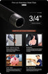 Supply Giant QDCM3436 Black Steel Pipe, 36 Inch by Everflow