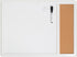 U Brands Combination Dry Erase Board, Minimal Deco Frame, Office Supplies, Includes Marker and Magnet, 17” x 23”