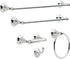 DELTA Windemere Bathroom Accessories Towel Hook, Chrome, 70035
