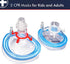 NOVAMEDIC 8.3x5x3.1, First Aid CPR Mask Kit for Adult, Child and Infant, Detachable Single Valve Pocket Resuscitator