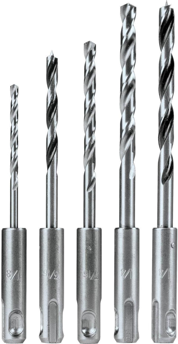 Makita B-59243 5 Pc. Assorted SDS-Plus Drill Bit Set - Metal and Wood
