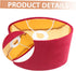 1pc E27 Bulb Oval Lamp Shade Table Lamp Shade Clip On Cloth Lampshade Replacement Light Cover for Table Lamp and Floor