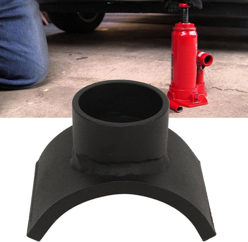 Bottle Jack Adapter Saddle, High Strength Hydraulic Lifting Axle Saddle for 3in Tube, 12 Ton Compatibility