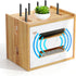OVECIOPO Router Shelf Wall Mount, WiFi Router Box Hider & Modem Storage Box