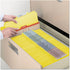 Smead Classification File Folder, 1 Divider, 2" Expansion, Letter Size, Yellow, 10 per Box (13704)