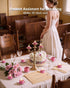 3D 300+Hour Set 24 Amagic Flameless Pink Timer Remote Tealights Candles, Black Wick Flickering Tea Light, Colored