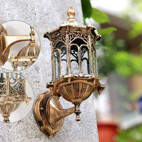 Rustic Wall Light Fixtures, Antique Bronze Finish Vintage Wall Lights Wall Sconce Retro Industrial Wall Lamp Fixture