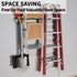 240 LBS 2 Pack YYR Folding Chair Storage Rack, Garden Tool & Foldable Chairs Organizer Hangers for Garage Organization