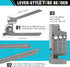 DURATECH Tube Bender, Pipe Bender, 3-IN-1, 1/4", 5/16", 3/8", for Copper, Brass, Aluminum and Thin Steel Pipes