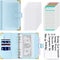 Rnivvi Budget Binder with Zipper Envelopes, A6 Money Saving Binder Cash Envelopes