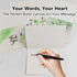 50 4x6 Inches, 4 PK Thank You Cards Bulk with Envelopes & Gold Foil Stickers, Designs for Weddings Baby Bridal Showers