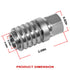 PD242 Series PD Steel Test Port Quick Coupler with Female Pipe Thread, 1/8" Body Size